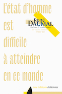 État d'homme est difficile à atteindre en ce monde (L')